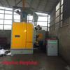 Máquina de jateamento tipo gancho simples e duplo cubo de limpeza do motor máquina de jateamento de areia peça de trabalho máquina de jateamento de areia rotativa automática Vídeo