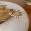 Anillo de Mariposa Simple con Goteo de Aceite Dulce para Mujer, Nicho de Alta Gama, Personalidad Exquisita, Moda Elegante, Anillo Versátil