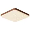 Lámpara de Dormitorio, Lámpara de Estudio, Lámpara de Techo, Moderna Simple Minimalista Creativa Color Nogal Protección Ocular Lámpara de Espectro Completo