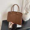 Bolso de Hombro Casual Grande de Gran Capacidad, Bolso de Mano Cuadrado Pequeño, Nuevo Modelo Primavera 2026, Bolso Cruzado de Moda para Oficinistas