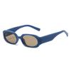 2025 nuevo directo de fábrica moda europea y americana transfronterizos gafas de sol marco rectangular tendencia personalizada gafas de sol anti-ultravioleta
