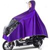 Impermeable para Vehículos Eléctricos y Motocicletas, Poncho para Hombres y Mujeres, Doble Ala Ampliada y Engrosada para Montar en Bicicleta