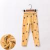Pantalones de otoño de terciopelo Zhende de doble cara para niños, cálidos, con forro de terciopelo, base, pantalones de otoño e invierno para niños y niñas, pantalones de ropa interior calefactora