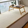 Lavável à Máquina Tapete para Janela de Juta Sintética Tapete para Peitoril de Janela Estilo Japonês Todas as Estações Tatami Quarto Principal Almofada de Assento para Varanda Fixa