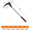 Hoz Agrícola para Deshierbe y Corte de Césped Cuchillo de Acero Inoxidable para Cortar Césped Acero al Manganeso Cuchillo de Doble Propósito para Podar Proveedor Mayorista