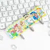 Gancho Acrílico de Desenho Animado com 3 Ganchos, Gancho Sanrio Sem Furo para Banheiro e Cozinha, Gancho Criativo para Roupas com Adesivo Sem Marcas