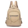 Mochila Feminina de Comércio Exterior 2024 Nova Bolsa Feminina Simples Leve para o Dia a Dia Grande Capacidade Bolsa para Computador Mochila Feminina Casual