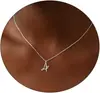 Amazon Fashion Colar de 26 Letras Colar Personalizado com Monograma Joia Compacta Casual Presente para Festa de Meninas