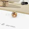 Aretes de Aleación de Titanio Grado Médico F316 con un Toque Exclusivo de Alta Gama, Brillantes Tachuelas para Cartílago de Circonia Corte Medusa, Tachuelas Irregulares para Hélice