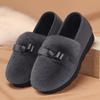 Mocasines para Mujer con Forro de Lana, Nuevo Modelo 2026, sin Cordones, para Exteriores, Cálidos, Suela Suave, Zapatos de Algodón Peludos de Suela Gruesa para Otoño e Invierno de Mamá