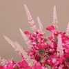 Ramo de Flores Artificiales de Lavanda y Salvia de 5 Ramas, Decoración de Boda al Aire Libre, Decoración del Hogar, Flores Falsas, Venta al por Mayor Transfronteriza