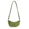 Bolso cruzado pequeño transfronterizo para mujer, bolso retro de piel de vaca a la moda para el día a día, bolso tipo dumpling de alta gama al por mayor