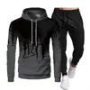 2026 Nuevas Sudaderas Europeas para Hombre Sudaderas Deportivas Pantalones Deportivos Conjunto Casual Conjunto Versátil Casual de Manga Larga