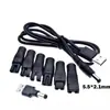 Adaptador de carga splay de afeitadora de ranura única/doble, base hembra DC5.5 * 2.1mm a adaptador de corriente de doble orificio