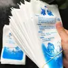 Bolsa de Hielo para Entrega Express, Especial para Congelar y Conservación, Bolsa Rellenable con Agua para Acampar al Aire Libre para Enfriamiento, Bolsa de Hielo Reutilizable