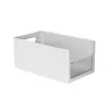 Botella de Frijol Caja de Almacenamiento de Ángulo Recto Cajón de Cocina Bocadillos Escritorio Artículos Varios Caja Rectangular de Plástico para Organización Cesta de Almacenamiento