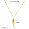 Conjunto de Joyería de Collar y Pendientes de Pescado con Diseño de Nicho Collar con Colgante de Doble Pez de Oro de 18 Quilates Cadena de Clavícula de Acero Inoxidable