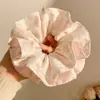 Elástico de Cabelo Estilo Relaxado, Acessório de Cabelo Grande Estilo Coreano, Prendedor de Cabelo de Luxo para Meninas, Corda de Cabelo, Elástico de Cabelo, Acessório de Cabelo