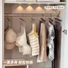 Perchero Multifuncional de Madera Maciza para Uso Doméstico, Adecuado para Colgar Ropa, Corbatas, Camisolas, Bolsos, y un Organizador de Almacenamiento con Múltiples Ganchos para Dormitorios Estudiantiles
