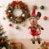 Boneca de Natal Semanal Transfronteiriça Fofa Criativa Decoração Ornamento Adereços Layout de Vitrine