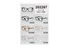 Armazón de gafas TR90 ultraligero para estudiantes, moda, suministro transfronterizo, duradero, no se pela, gafas e-commerce hot 202287