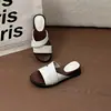 Versión a la moda~Chanclas de Playa Sencillas para Mujer, Estilo Retro, Nuevas Sandalias de Punta Abierta Versátiles Temporada 2026