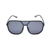 Gafas de Sol de Montura Grande con Doble Puente Seleccionadas Cuidadosamente de Celebridades de Internet Gafas de Sol Tipo Aviador de Gama Alta para Mujeres Gafas de Sombra para Protección Solar que Adelgazan Visualmente