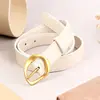 Novo Modelo 2026 Cinto Feminino Fino com Fivela de Pino, Cinto de Couro de Alta Qualidade, Design de Nicho Versátil, Adequado para Jeans e Ternos