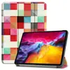 Capa protetora para iPad aplicável pro11 2021 capa protetora simples flip para iPad capa protetora pintada tripla