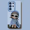 Adequado para Capa de Celular Boneca Menina Samsung Galaxy S26 S25Ultra Silicone S24+ Fofa S23 Case Desenho Animado