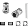 Accesorios para impresora 3D Kit de piezas compatibles con extrusor Sherpa Mini de doble engranaje para filamento blando
