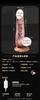 Muñeca Misteriosa Pene Realista Vibrador Telescópico Calefacción Erótica Dispositivo de Orgasmo Femenino Masturbación Suministro de Productos para Adultos