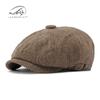 Boina Octogonal Clássica Masculina Costura Personalizada Boina Artística Juvenil Boina Newsboy Vintage Britânica Boina Infantil
