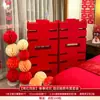 Traje de Decoración para Habitación de Boda Nuestra Familia Tiene Feliz Pergamino Colgante Adornos Ceremonia de Boda Hotel Sala de Estar Decoración Personaje Feliz Placa de Bienvenida Adornos
