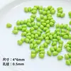 Imitação Checa 12mm Acrílico Pequena Maçã Contas Soltas DIY Pulseira de Contas Colar Brincos Acessórios de Joia Material