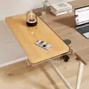 Placa de extensión de escritorio, uso en oficina, no requiere taladro, panel de mesa extensible, soporte de brazo plegable, bandeja para teclado