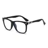 Nuevas Monturas de Gafas Vintage, Mismo Estilo que en Douyin, Se Pueden Colocar Lentes Graduados, Monturas Grandes Decorativas Modernas Unisex que Adelgazan el Rostro