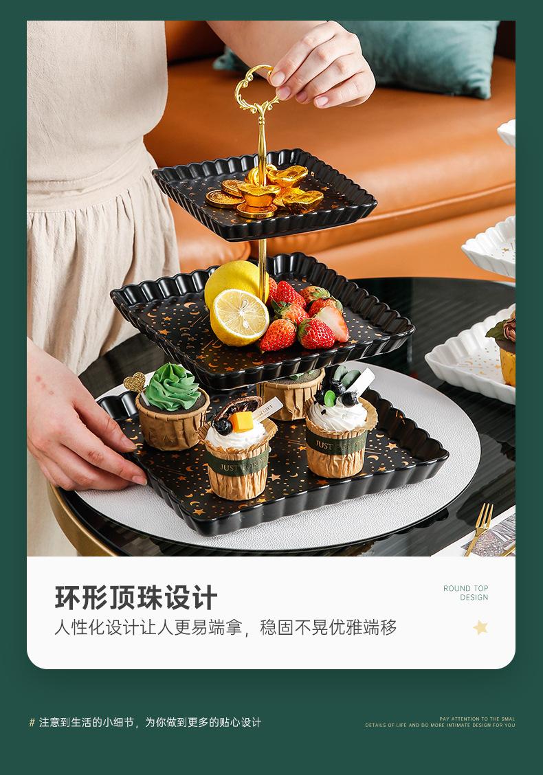 星月方花边双层三层（铁提手）_10