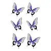 Adesivos de Tatuagem Coloridos de Borboleta para Venda por Atacado, à Prova d'Água e Duradouros, Adesivos Combinados de Borboleta Sonhadora em Aquarela para Peito, Cintura e Braços