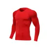 Traje elástico, justo ao corpo, de secagem rápida, respirável, que absorve o suor, não apertado, modelagem 3D, amigável à pele, para fitness ao ar livre, corrida, roupa de compressão