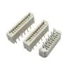 Conector de zócalo de cable flexible FPC, paso de 1.0 mm, de una cara, sin bloqueo, pines escalonados, vertical recto/doblado/SMT