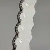 Renda Bordada de Algodão com Recorte de 5cm Renda Bordada Artesanal Colorida Pronta Roupas Infantis Saias Femininas Roupa de Cama Acessórios para Cabelo Acessórios