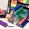 Borracha hexagonal Haoli para alunos do ensino fundamental, borracha 2B que apaga limpo sem deixar marcas ou resíduos, material de papelaria borracha de arte