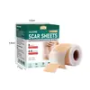 Parche Adhesivo para Cicatrices Bupy 1.5m Aclaramiento de Cicatrices en la Piel Cuidado de Heridas Parche de Silicona para Cicatrices Parche para Cicatrices Bupy