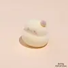 Boneca de Resina de Dumpling com Flocagem de Desenho Animado Decoração DIY Display de Carro Ornaments de Mesa de Escritório Acessórios de Chaveiro