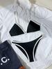 Traje de Baño Dividido Nuevo 2025 Bikini de Exportación Europeo y Americano Femenino Sexy Amazon Exportación Transfronteriza Bikini