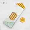 Bastões de lacre de cera para atacado, embalados com 5 bastões por caixa, bastões de cera redondos, material ecológico, para selar envelopes, com uma textura fina e lisa