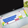Acer Acer E5-573 Shadow Knight 2 portátil de 15 pulgadas película protectora para teclado pintada con silicona