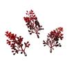 Planta artificial planta acuática cadena de frutas tocado diy flor falsa rama de flor pastoral decoración corona de Navidad accesorios de planta acuática de plástico