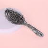 Peine para cabello de mujer Luotss, peine de incienso repelente de mosquitos de doble propósito seco y húmedo, peine de forma esponjosa, peine con nervaduras de nailon huecas